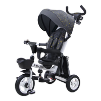 Babyjoey TT50-3 可坐可躺轻便婴儿三轮推车 明媚黄