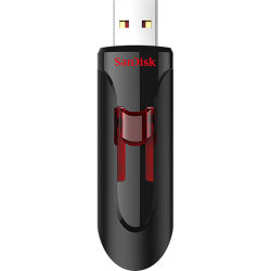 闪迪 酷悠 CZ600 USB 3.0 U盘 黑色 16GB USB