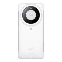 HUAWEI 华为 Mate 60 环闪保护壳保护套手机壳 华为 贝母白