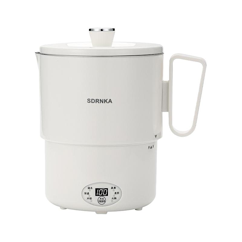 日本SDRNKA便携式烧水壶折叠热水壶旅行出差保温烧水杯迷你电热杯