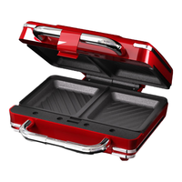 Nostalgia Electrics 三明治早餐机家用复古烤面包