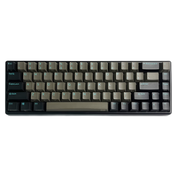 NIZ 宁芝 普拉姆PLUM 66键 双模静电容键盘 35g 白灰色 RGB