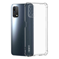 AOYAMIC 透明气囊防摔 OPPO A93手机壳  透明白 硅胶