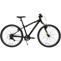 迪卡侬(DECATHLON)20-26寸儿童自行车山地车单车OVBK 24寸耀黑色 7速