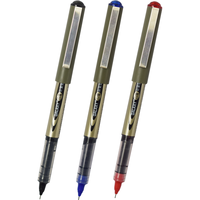 Snowhite 白雪文具 PVN-166 拔帽走珠笔 混色 0.5mm 黑10红2 12支装