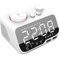 M9收音机蓝牙音响迷你fm广播插卡数字时间播放器可手机充电