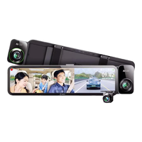 360行车记录仪M600 4k超高清夜视 前后双录 流媒体后视镜（三摄版） 高清后录+128G高速卡 （三摄版）