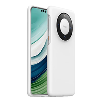 W&P适用华为mate60pro手机壳真液态硅胶Mate60Pro/60Pro+磁吸保护套超薄防摔纯色轻奢亲肤磨砂全包 Mate60Prp/60Prp+【白沙银】