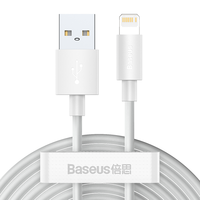 BASEUS 倍思 苹果数据线PD快充线iphone14/13/12/XR/7/8手机充电线充电器ipad