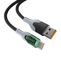 ZiTai 孜泰 6A/5A超级快充Type-C数据线100W/66W/40W/22.5W手机充电线华为P50/mate50/40/小米/荣耀 1米 黑色