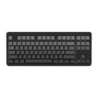 FL·ESPORTS/腹灵 三模无线 机械键盘套件 键帽 轴  冰川紫轴 深空黑 RGB