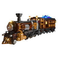 灯搭 Lumibricks F9006 满载矿石的蒸汽列车