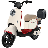 宝岛电动车新国标电动自行车成人男女双人锂电亲子代步俩轮电瓶车 奶酪白/NFC手机互联/品质 20Ah超威铅酸电池/续航约65KM