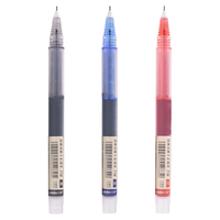 白雪 T16 拔帽中性笔 10黑2红 0.5mm 12支装