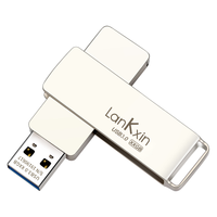 LanKxin 兰科芯 FC USB 3.0 U盘 银色 32G USB/Micro usb双口