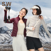移动端、京东百亿补贴：优实 S&W 女款运动羽绒服
