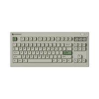 FL·ESPORTS 腹灵 OG87 84键 2.4G蓝牙 多模无线机械键盘 经典白 冰薄荷轴 RGB