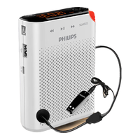  PHILIPS/飞利浦 便携 无线扩音器 麦克风 喇叭  白色