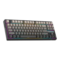 MageGee 三模蓝牙无线 机械键盘  蓝鲸轴 RGB 灰