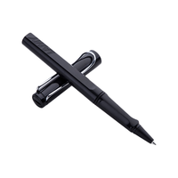 LAMY 凌美 Safari狩猎系列 拔帽宝珠笔 亮黑色杆蓝芯 0.7mm 单支装