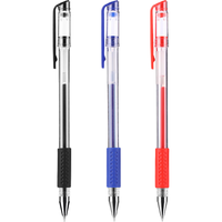 SUNWOOD 三木 效率王系列 P9 拔帽中性笔 经典款 蓝色 0.5mm 12支装