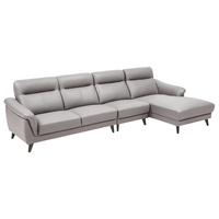 ZUOYOU 左右家私 DZY5069 意式真皮沙发 转二件正向+休单 深灰色