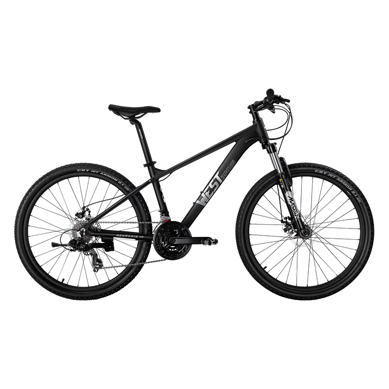  West Biking/西骑者 轻量 山地自行车 双碟刹 变速系统  27.5英寸 黑色 24速