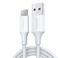 UGREEN 绿联 US253 Type-C 66W 数据线 TPE 1m 白色