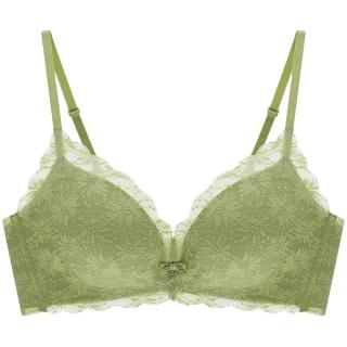 兰卓丽 无痕花语内衣女小胸聚拢无钢圈收副乳秋冬季