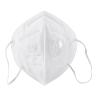 CM朝美 6005系列KN95防雾霾粉尘飞沫细菌病毒花粉PM2.5防护口罩 6005-3耳挂式25只