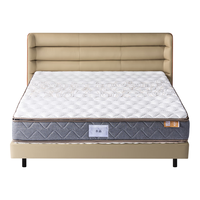 KING KOIL 金可儿 弹簧床垫三区独立袋弹簧双面加硬护脊1.8米*2米席梦思酒店款 水晶升级款（正面6度，反面8度） 180*200*25cm