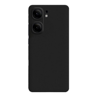 中陌【配膜】适用于vivo IQOO Neo9 手机壳 iqoo neo9pro全包微砂硅胶手机套防摔软壳保护套外壳 磨砂黑