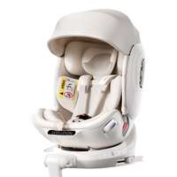 惠尔顿(Welldon)智能儿童座椅0-7岁新生儿通风开门自动旋转【沈涛】智慧 智慧-大白-官享版