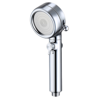 莱尔诗丹（Larsd）淋浴花洒套装增压花洒全套 钢琴键枪灰色浴室洗澡大花洒酒淋浴器 【强力增压 一键止水】单手持