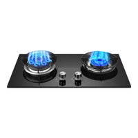 樱花山 大火力 燃气灶+纯铜猛火定时+全包底壳+钢化防爆玻璃 天然气