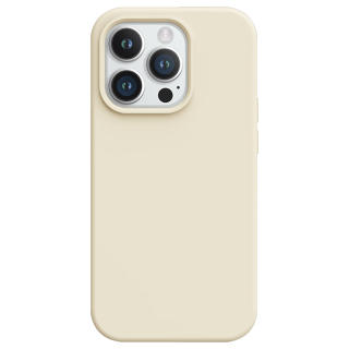 Smorss 适用苹果15promax手机壳 iphone15promax保护套 亲肤液态硅胶全包防摔植绒抗指纹男女款软壳 古董白 苹果15promax 古董白丨真液态！