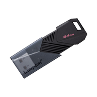 Kingston/金士顿 高速USB3.2 U盘+转接头+挂链 64GB