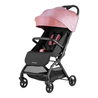 小龙哈彼 婴儿推车可坐可躺轻便折叠可登机宝宝推车极光粉LD650-A-K039P