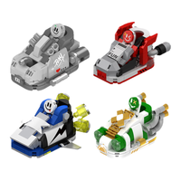 潮玩积木mini SNEAKER潮鞋未来科技系列areax拼装摆件男