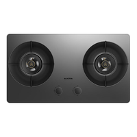 国家补贴：澳柯玛 嵌入式燃气灶双灶 家用煤气灶台嵌两用大火力一级能效5.0kW聚能灶 68%热效率 JZY-3FF26BD