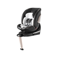 银十字 儿童座椅0-12岁车载360度旋转宝宝座椅空军一号orbit智能款
