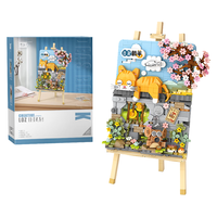 LOZ 俐智 1386 日常躺平立体积木画