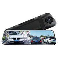 第一现场流媒体后视镜行车记录仪360全景免走线前后双摄倒车影像