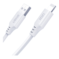 斯泰克【2条装】苹果数据线适用iPhone14/13/12ProMax/11/Xs/XR/8手机平板iPad车载USB充电器线1.2米