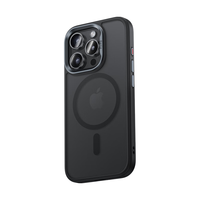 邦克仕（Benks）适用苹果16 Pro Max磁吸手机壳 iPhone16promax软边防摔保护套亲肤硅胶保护壳磨砂防指纹 黑色 磨砂肤感磁吸【苹果16ProMax】黑