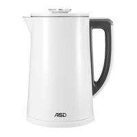 爱仕达烧水壶家用电热水壶316L不锈钢保温一体宿舍办公室自动断电
