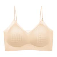 超薄凉感无痕美背内衣夏季女士吊带背心聚拢侧收副乳无钢圈文胸罩