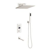 暗装暗藏式花洒入墙内嵌入预埋隐藏隐形天幕淋浴套装暗埋墙埋花洒