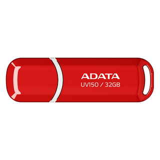 ADATA 威刚 UV150 USB 3.2 Gen1 U盘 红色 32GB USB-A
