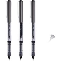 SUNWOOD 三木 效率王系列 P7 拔帽中性笔 黑色 0.5mm 12支/盒